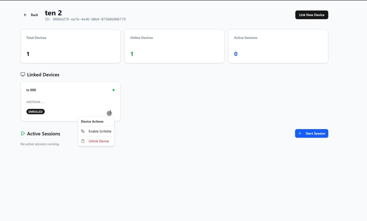 Enterprise Remote Display Management System